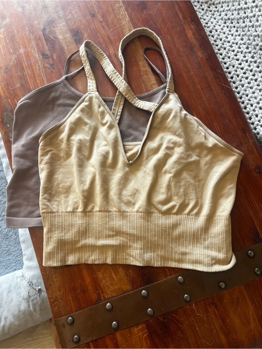 2 Free People Movement  work out tops